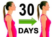 Only 5 minutes per day to get flat abdomen and straight back